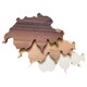 Holzbrett "Schweiz"