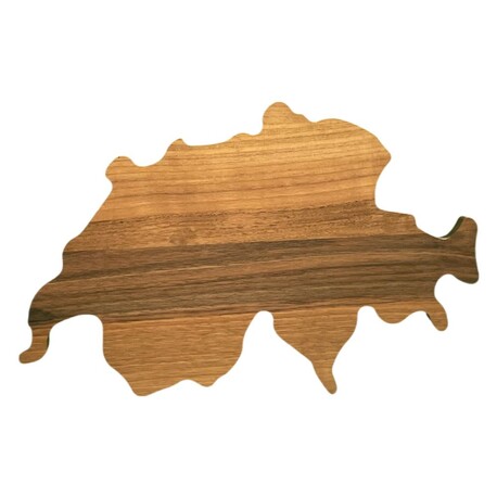 Planche en bois "Suisse"