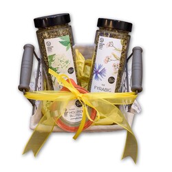 Geschenkset Tee-Korb