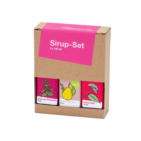 Set de sirops bio 3 x 100 ml