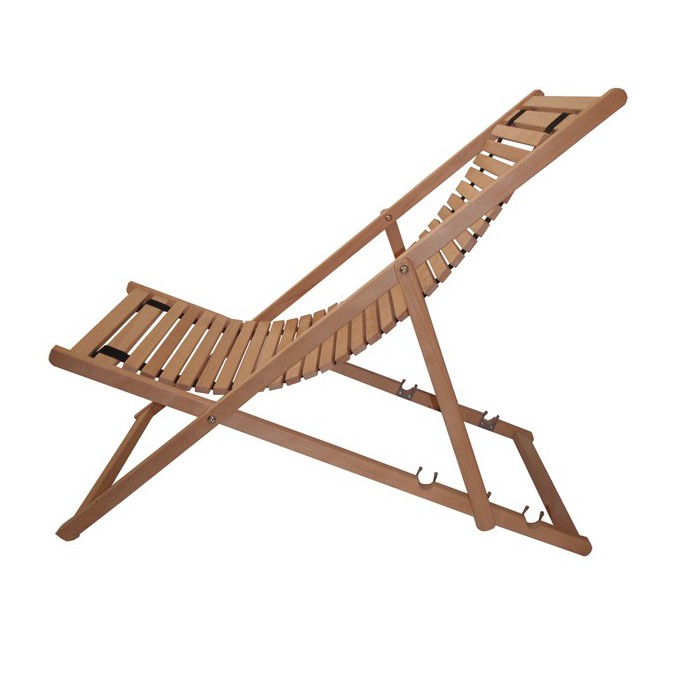 Chaise longue bois de hêtre
